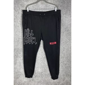 Kill Crew Wolves Among Sheep‎ Pull On Jogger Pants Men Size 3XL Black Pockets